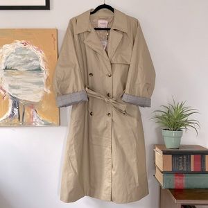 Soaked in Luxury classic Chicago trench coat